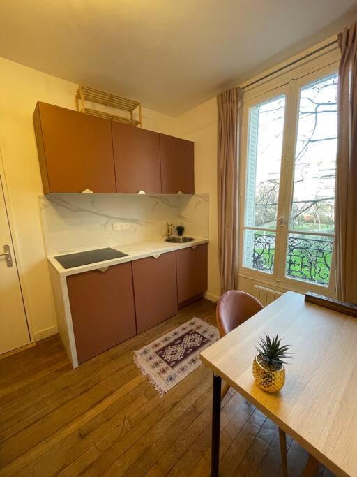 Studio Art Deco : Proche Paris Ivry-sur-Seine Esterno foto